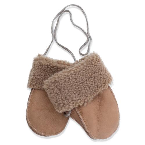 HUTTELIHUT - SHEEP MITTS CAMEL