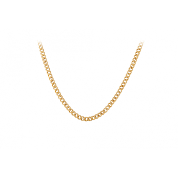 Solid Necklace Short - Gold