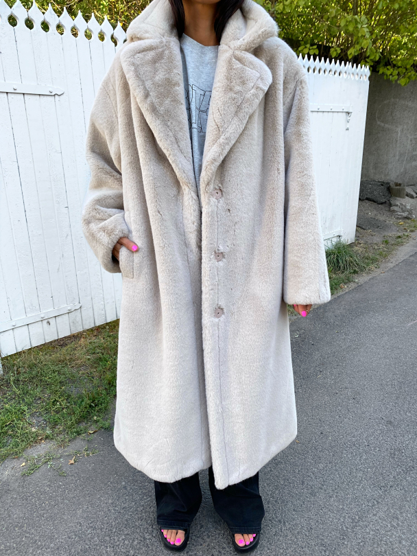 Maria Coat - Ecru  - Image 1