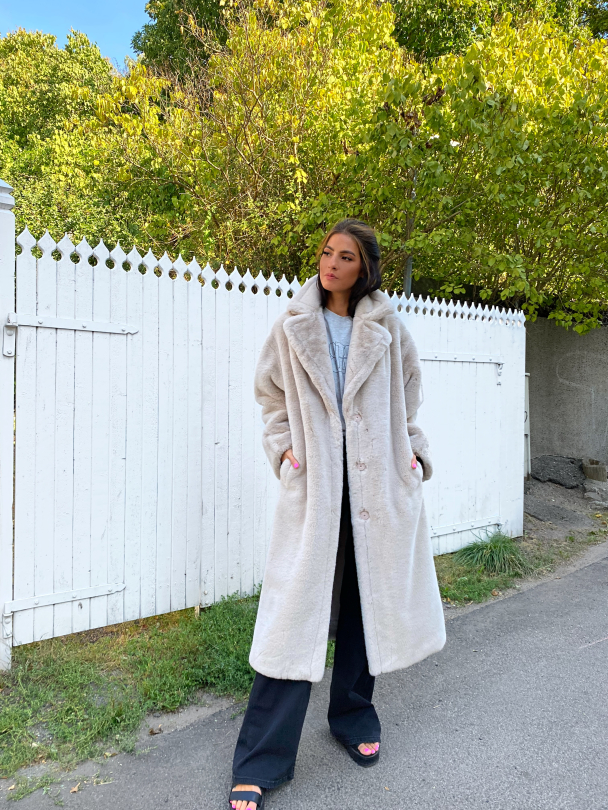 Maria Coat - Ecru  - Image 3