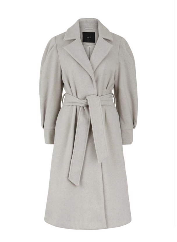 Zoga Wool Coat - Silver  - Image 2