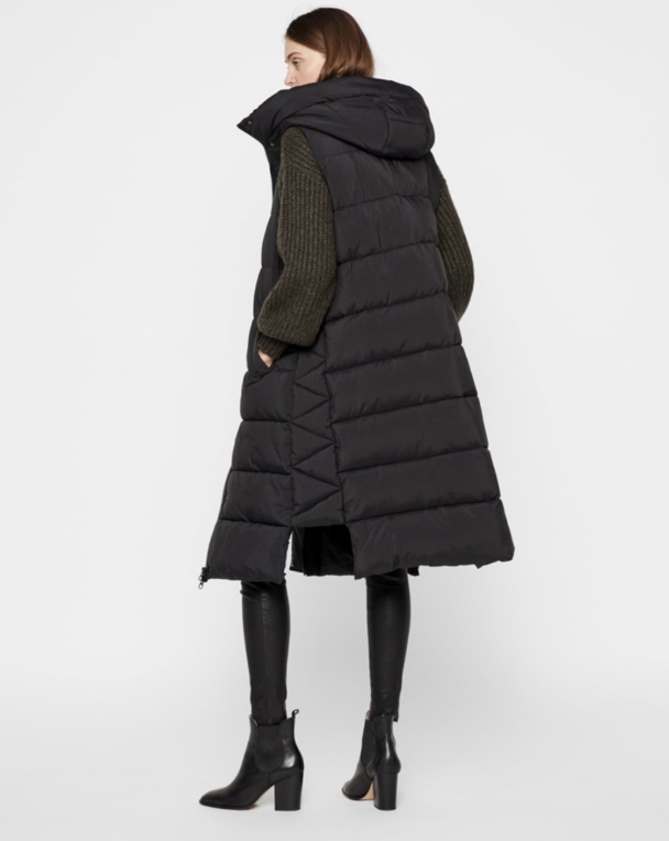 Lira Padded Vest - Black  - Image 4