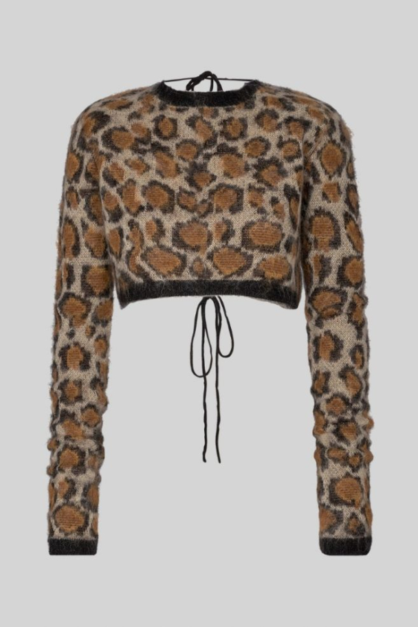 Hayley Knit Top - Dijon Comb - Image 2