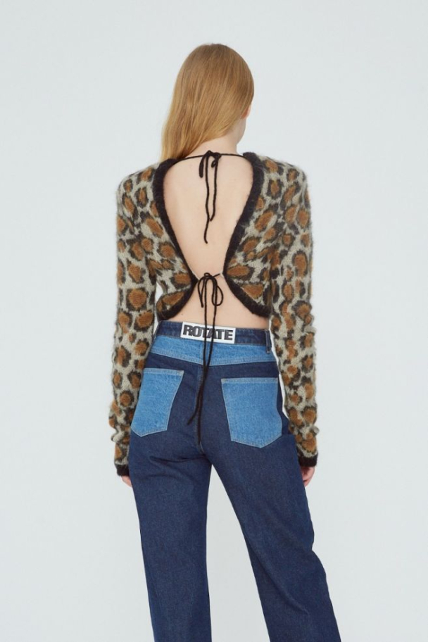 Hayley Knit Top - Dijon Comb - Image 3