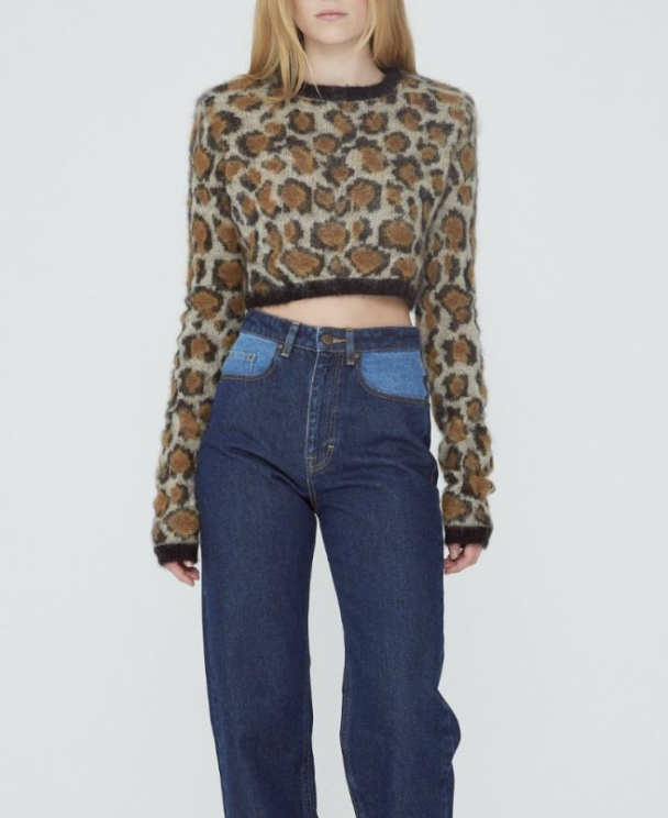 Hayley Knit Top - Dijon Comb - Image 4