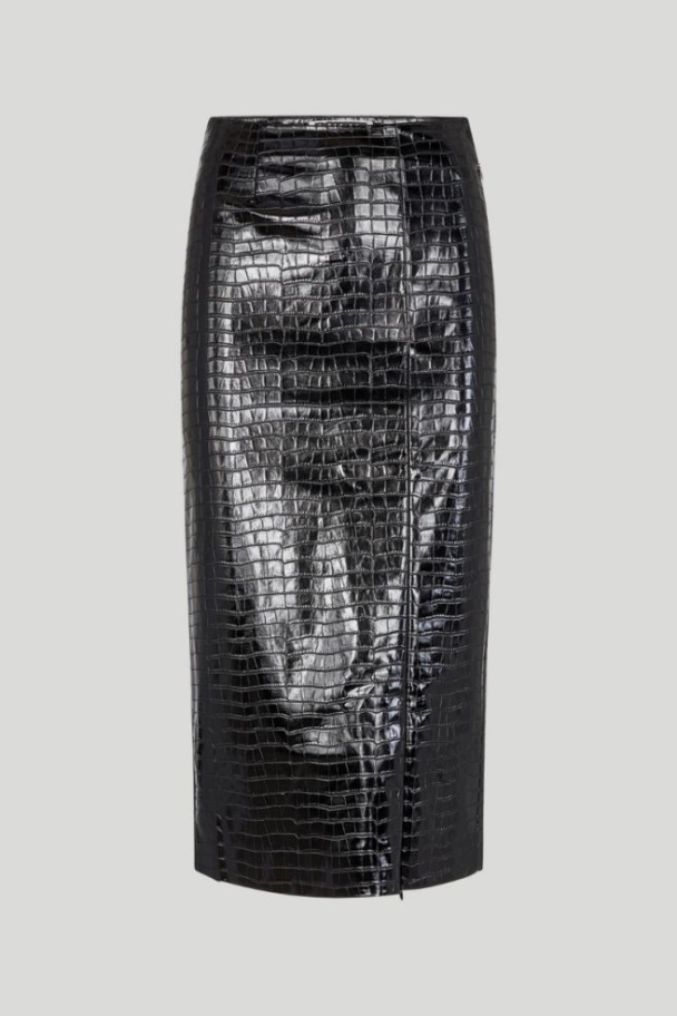 Leeds Pencil Skirt - Black  - Image 4