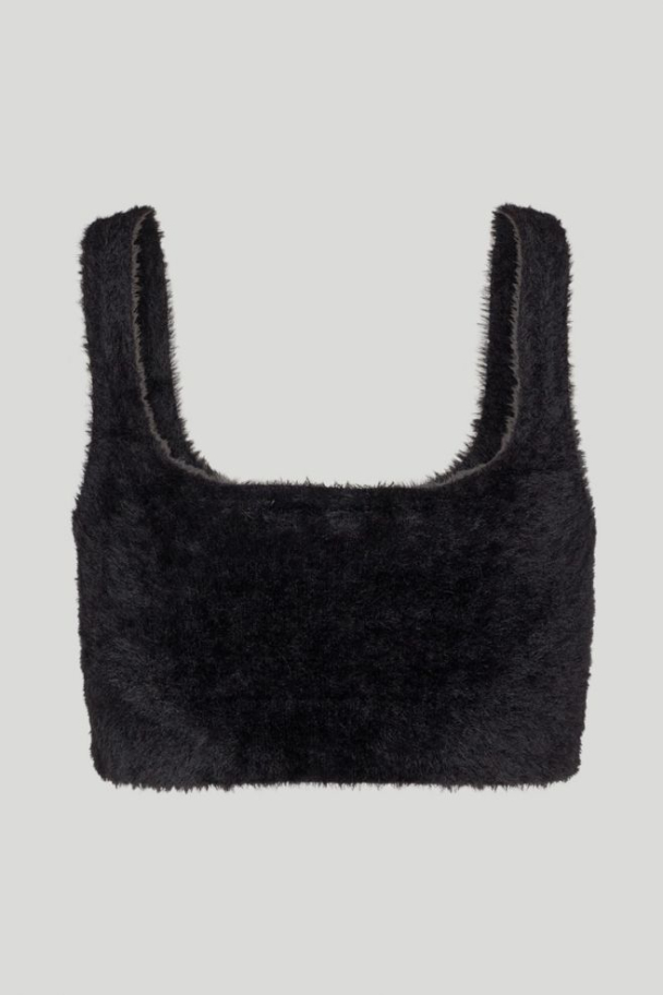 Bridy Knit Top - Black  - Image 2