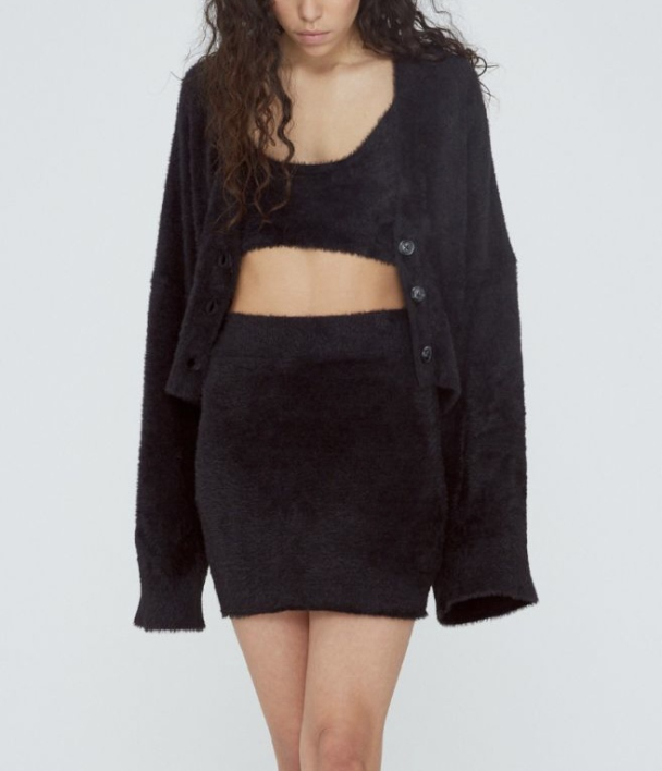 Kristina Knit Cardigan - Black  - Image 4