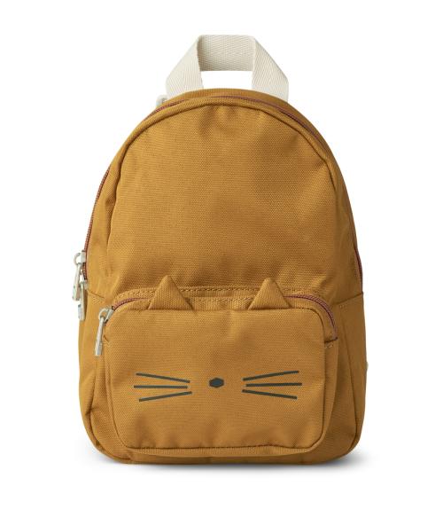 LIEWOOD - SAXO MINI BACKPACK CAT GOLDEN CARAMEL