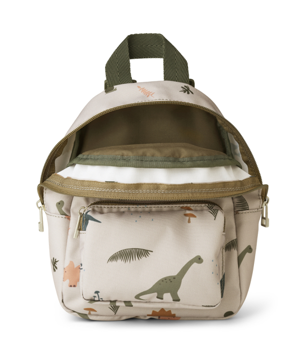 LIEWOOD - SAXO MINI BACKPACK DINO DARK SANDY MIX - Image 3