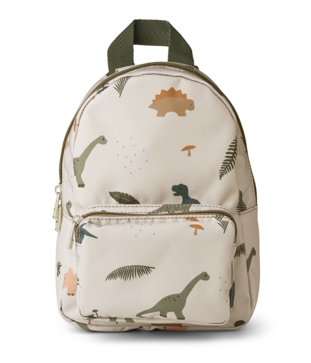 LIEWOOD - SAXO MINI BACKPACK DINO DARK SANDY MIX - Image 1