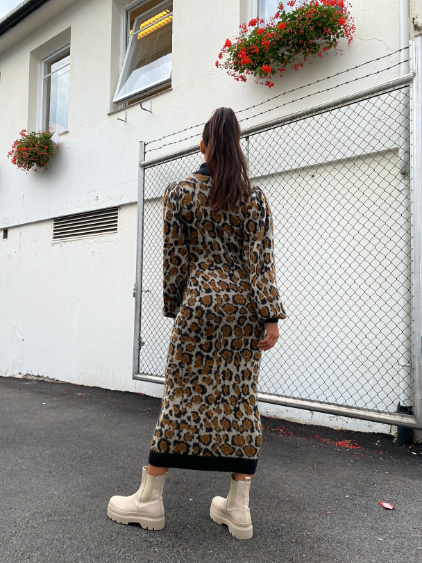 Belinda Dress - Dijon Comb - Image 5