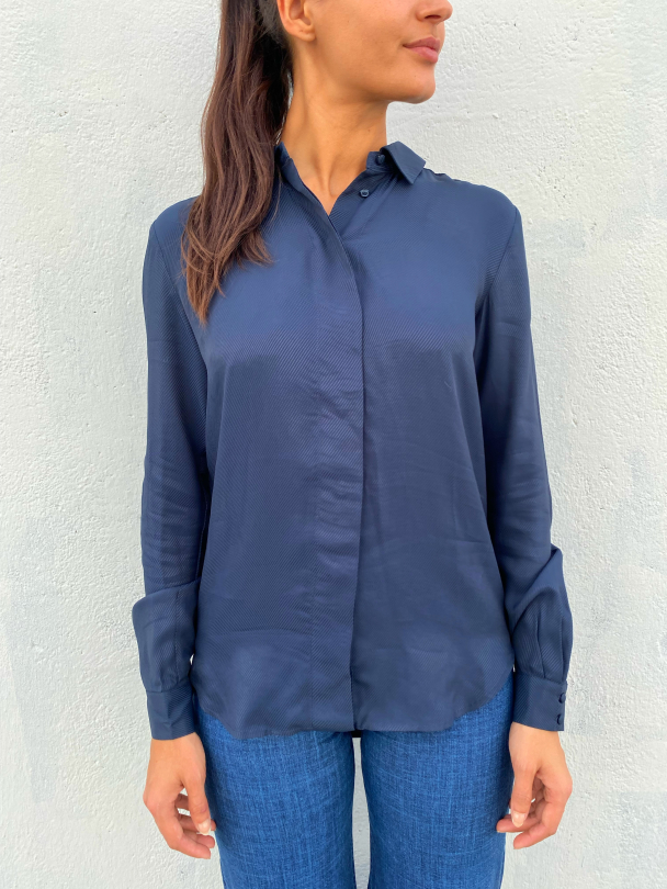 Arabella Odette ls shirt - Dark Sapph - Image 1