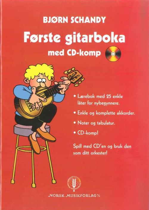 FØRSTE GITARBOKA MED LYD-KOMP