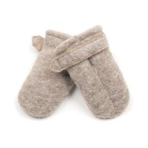 Poohfy Baby Mitts Wool - Camel