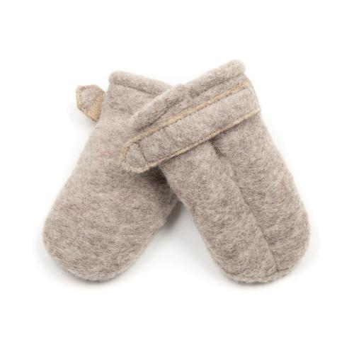 HUTTELIHUT - POOHFY BABY MITTS WOOL CAMEL