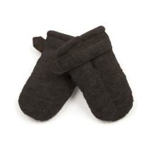 Poohfy Baby Mitts Wool - Brown