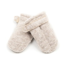 Poohfy Baby Mitts Wool - Sand