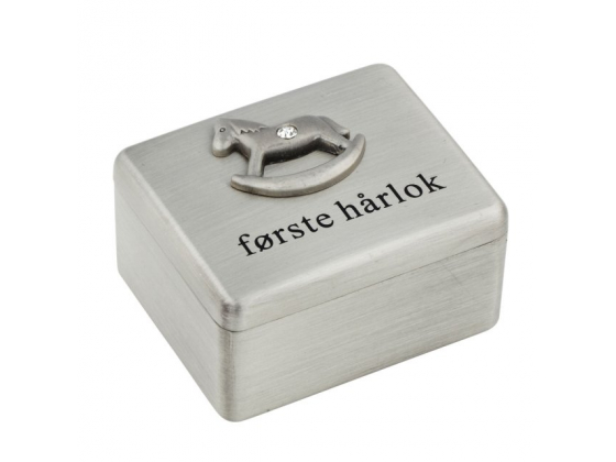 Fortinnet eske "første hårlok" Bambino