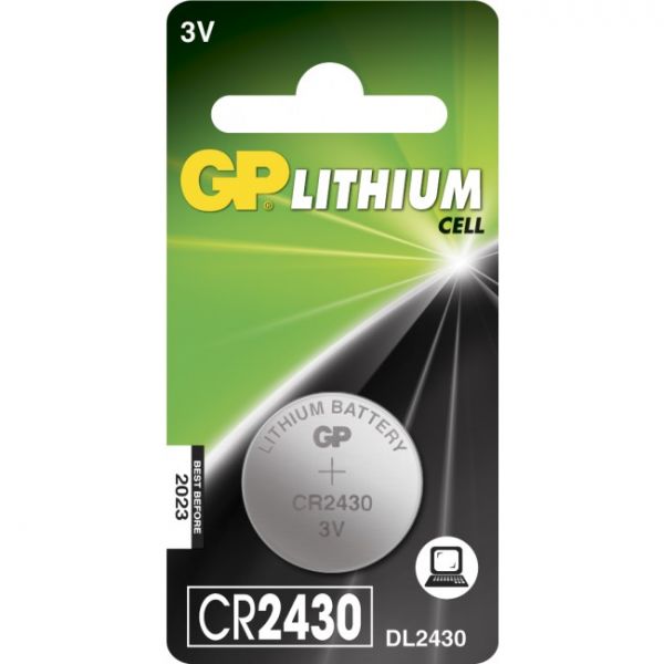 GP Lithuium CR2432