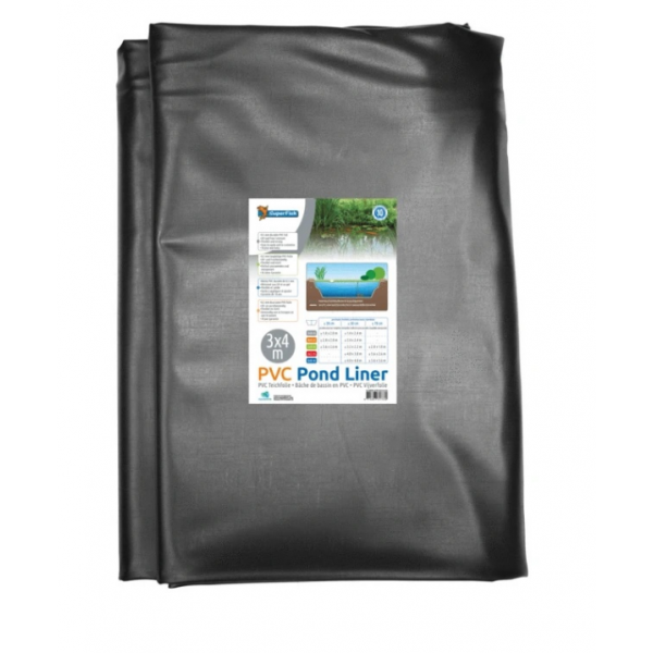 PVC damduk 4x5meter - 0,5mm 
