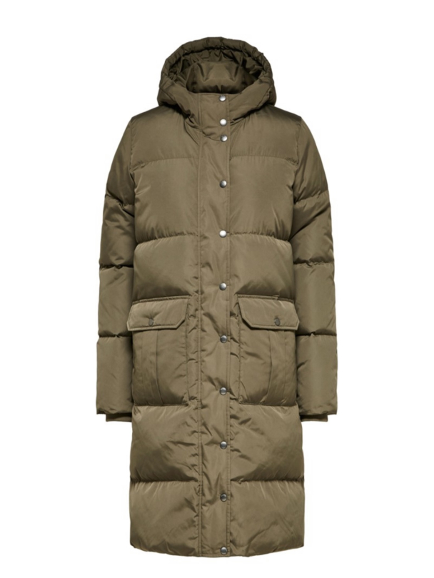 New Nima Down Coat - Tarmac - Image 3