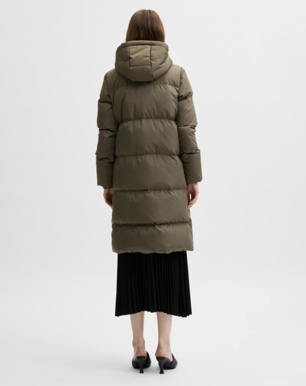 New Nima Down Coat - Tarmac - Image 4
