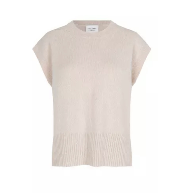 Marguerite Knit Vest - Brazillian Sand 