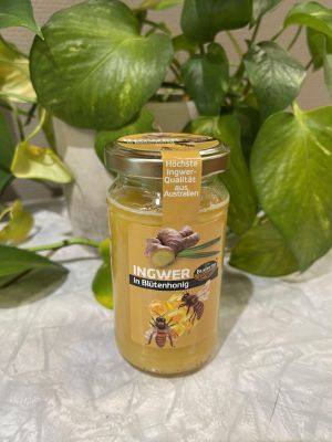 Honning med ingefær 250 gr