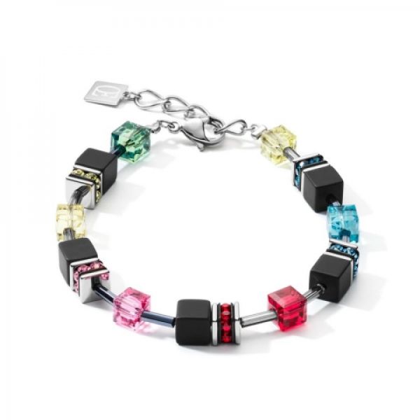 GEOCUBE Bracelet Matt Rainbow 