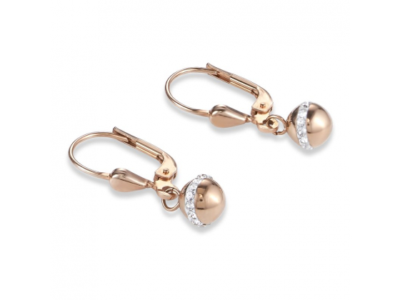 Round Bronze Earrings