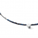 Night Blue-Silver Necklace