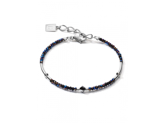 Night Blue-Silver Bracelet
