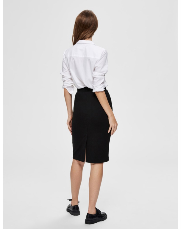 Shelly Pencil Skirt - Black  - Image 5