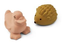 Liewood | Henrik Bath Toys 2-pk - Tuscany Rose/Golden Caramel Mix