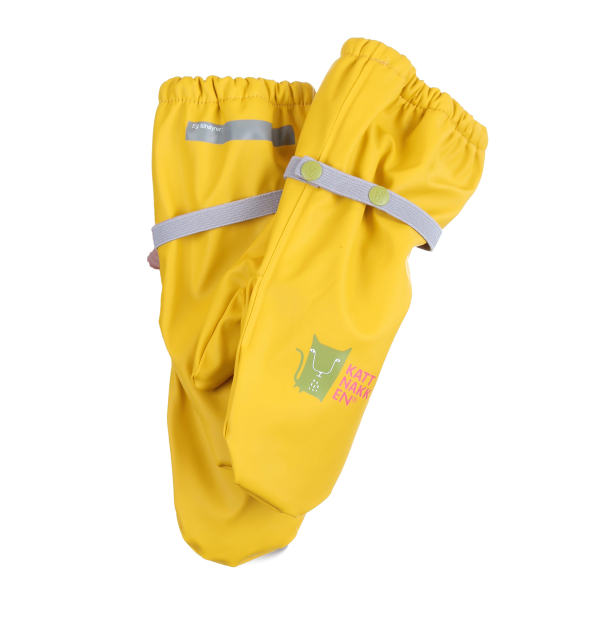 Regnvotter - Mørk Oker - Image 1