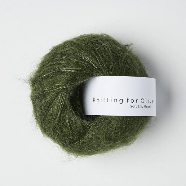 Flaskegrøn - Soft Silk Mohair - Knitting for Olive