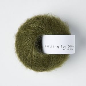 Skifergrøn - Soft Silk Mohair - Knitting for Olive