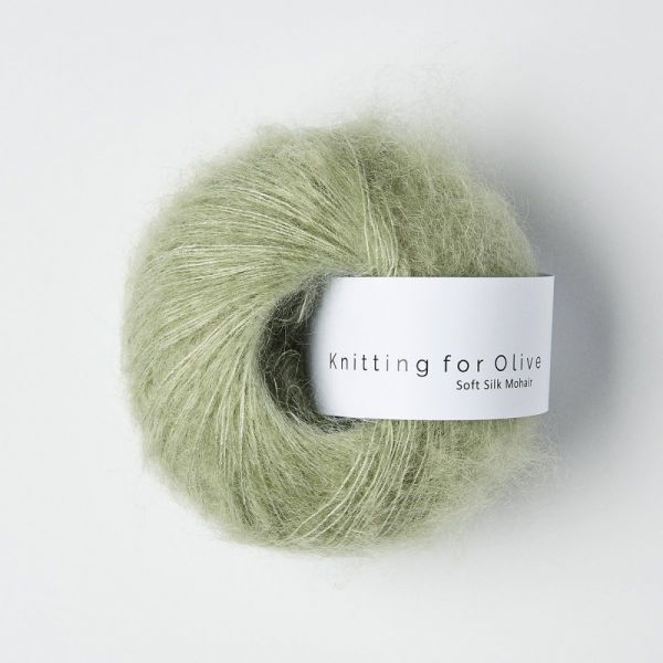 Støvet Artiskok - Soft Silk Mohair - Knitting for Olive