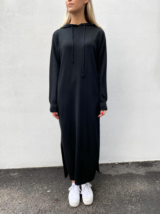 Mac Hoodie Dress INH - Black  - Image 1
