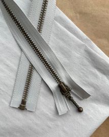 Glidelås til Zipper jacket 45 cm Cement