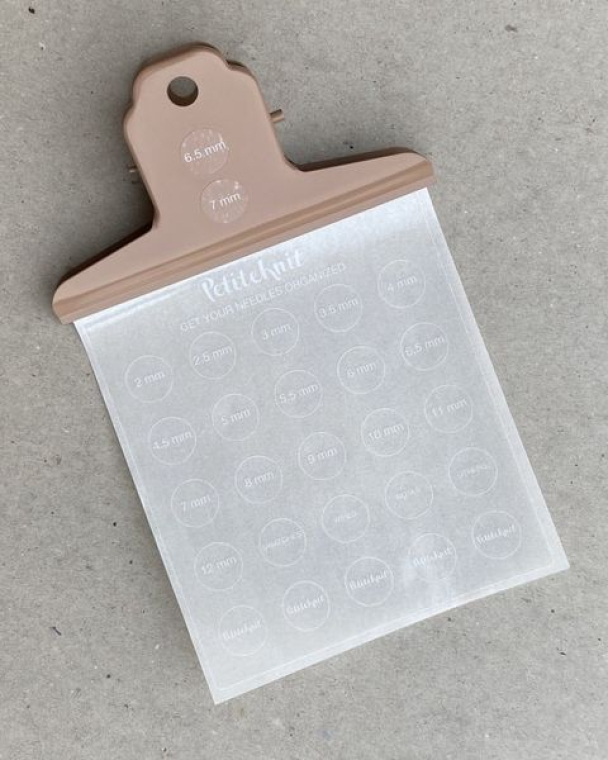 Get Organized Stickers Klistremerker PetiteKnit