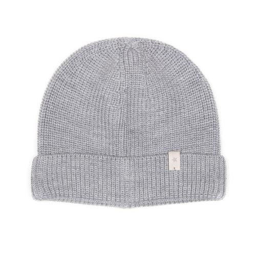 HUTTELIHUT - STREET BEANIE MERINO LIGHT GREY