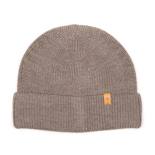 HUTTELIHUT - STREET BEANIE MERINO BROWN