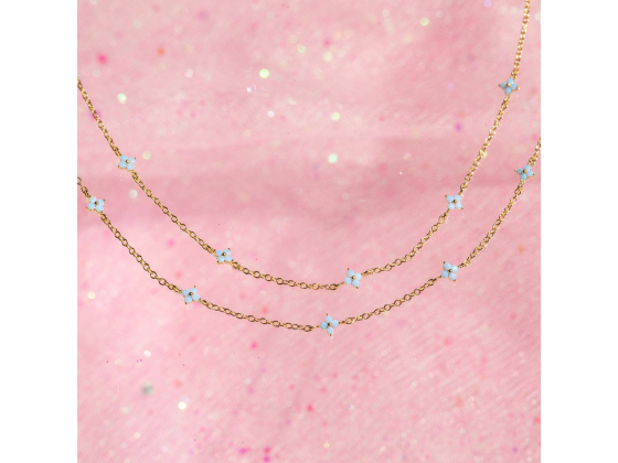 Blue Blossom Love Bracelet