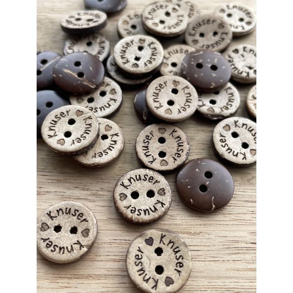 Hjerte knuser - kokos 15mm