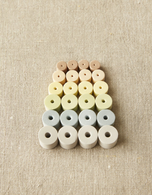 Mixed Stitch Stoppers Earth Tone - CocoKnits - Image 1