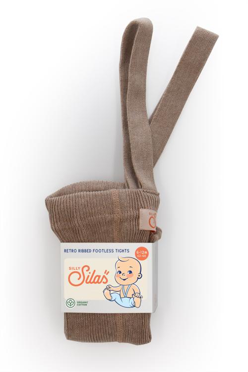 Silly Silas | Footless Tights - Cocoa Blend