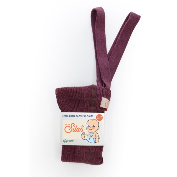 SILLY SILAS - FOOTLESS TIGHTS FIG BLEND