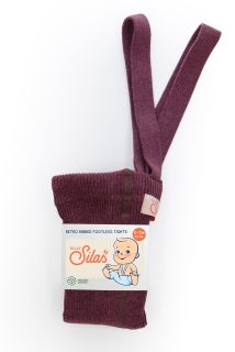 Silly Silas | Footless Tights - Fig Blend
